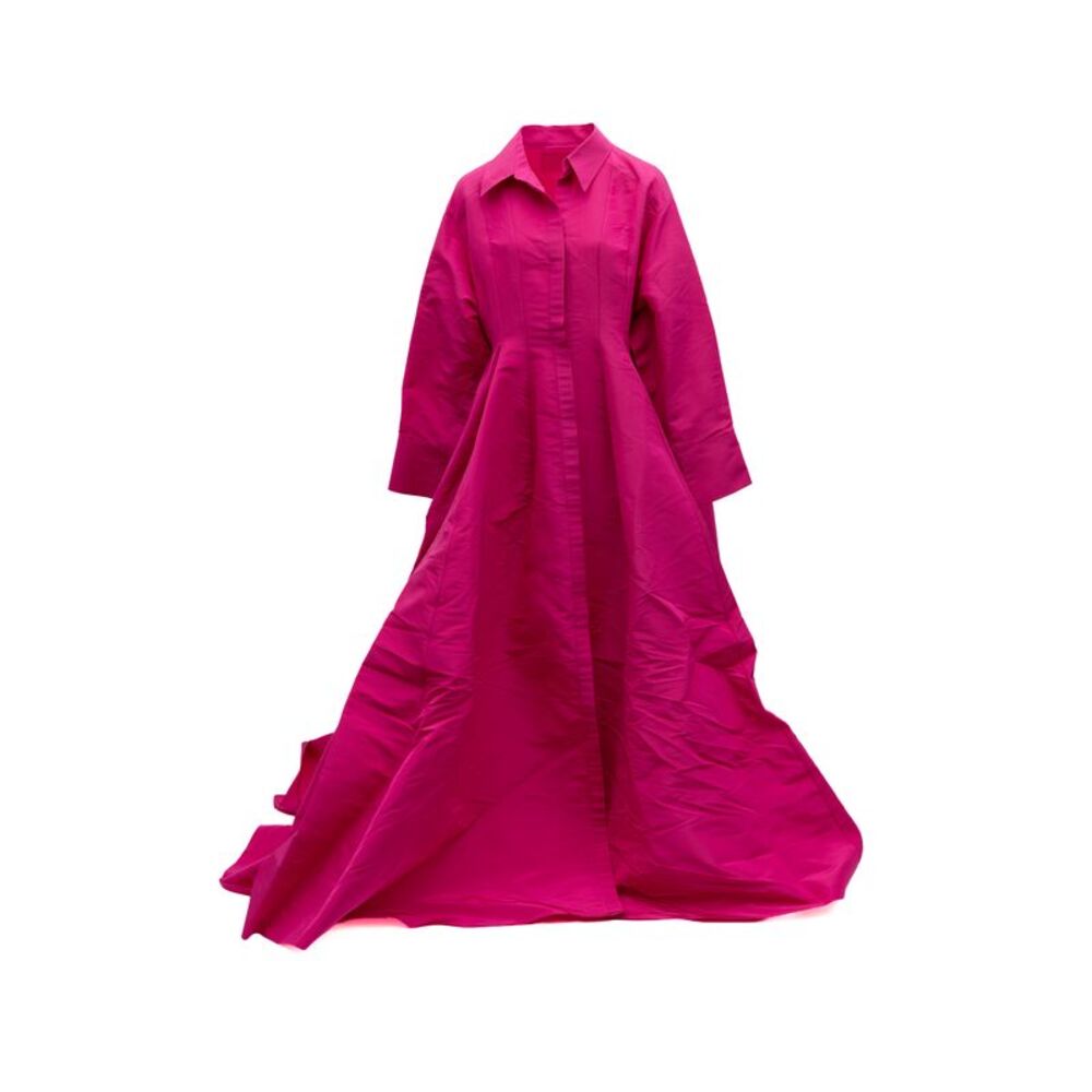 Valentino Garavani Pink Oversized Maxi Women's Dress